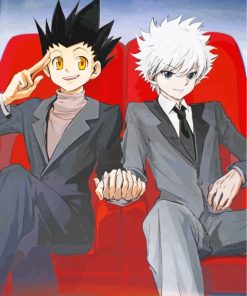 Hunter x Hunter Killua And Gon paint by numbers