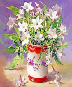 Jasmine Vase Art paint by number