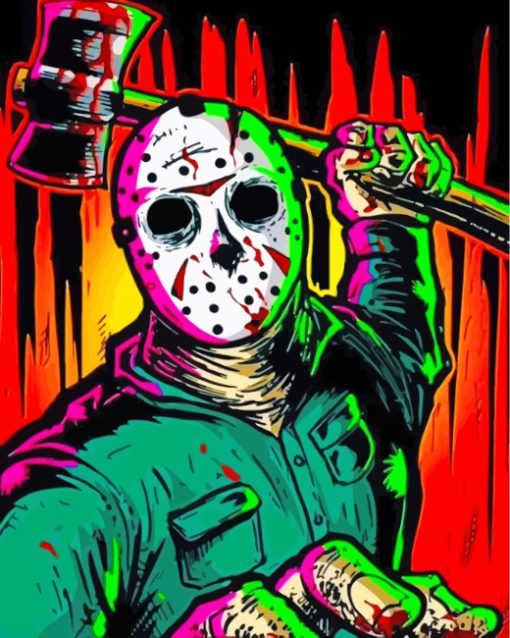 Jason Illustration Paint by numbers