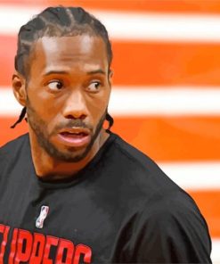 Kawhi Leonard The Player paint by numbers