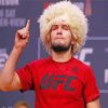 Khabib Nurmagomedov paint by numbers