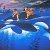 Kids On Orca paint by number