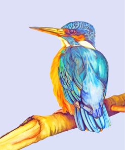 Kingfisher Art paint by numbers