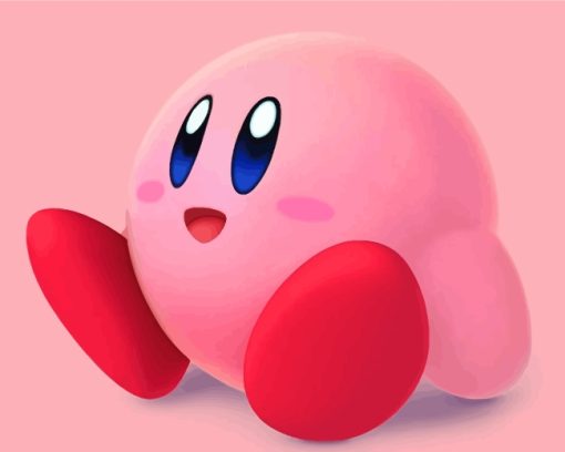 Kirby Game paint by numbers