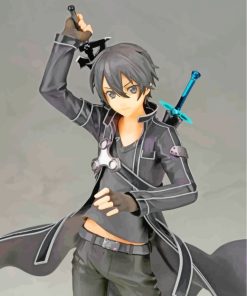 Kirito Sword Art Online paint by number