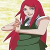 Kushina Uzumaki paint by numbers