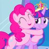 Little Pony Pinkie And Sparkle paint by numbers