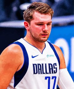 Luca Doncic paint by numbers