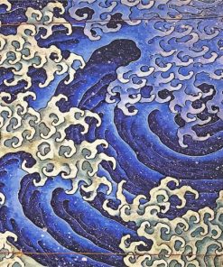 Masculine Wave By Hokusai paint by numbers