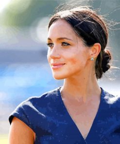 Meghan Duchess Of Sussex paint by numbers