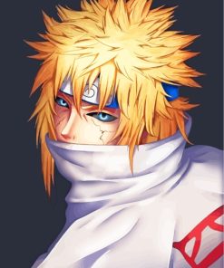 Minato Namikaze Naruto paint by numbers