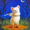 Musician Mouse paint by numbers