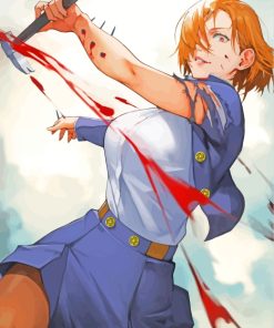 Nobara Kugisak Jujutsu Anime Paint by numbers