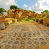 Ostia Antica paint by numbers