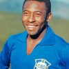 Pele Brazilian Soccer Player Athlete paint by numbers