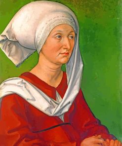 Portrait Of Barbara Durer paint by number