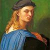 Portrait of bindo altoviti by raphael paint by numbers