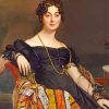 Portrait Of Madame Jacques louis Leblanc paint by numbers