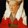 Portrait Of Margaret Jan Van Eyck paint by numbers