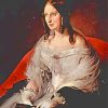 Portrait Of Princess Di Sant Antimo By Hayez paint by numbers