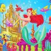 Princess Ariel paint by numbers