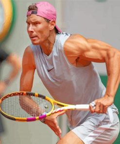 Rafael Nadal paint by numbers