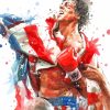 Rocky Balboa Art paint by numbers