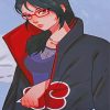 Sarada Uchiha paint by numbers