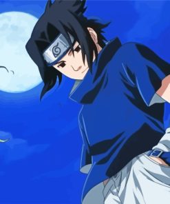 Sasuke Uchiha Naruto Anime paint by numbers