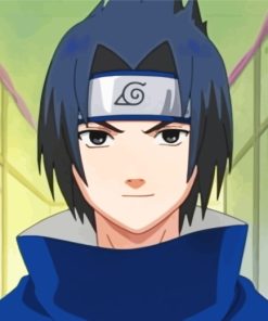 Sasuke Uchiha paint by numbers