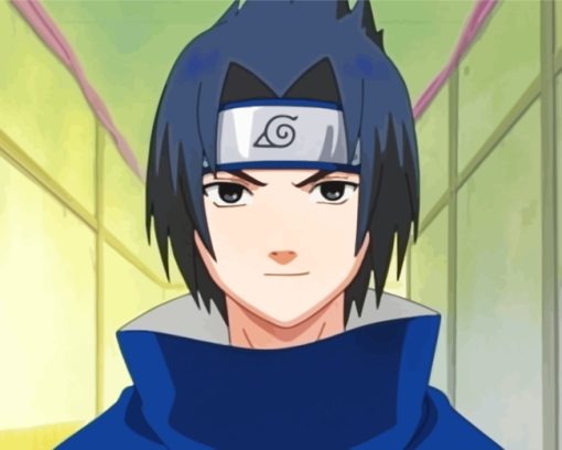 Sasuke Uchiha paint by numbers