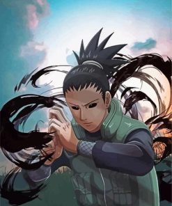 Shikamaru Nara Anime paint by numbers