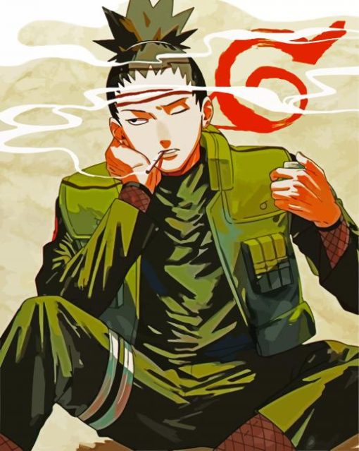 Shikamaru Nara paint by numbers