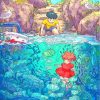 Studio Ghibli Ponyo Arts paint by numbers