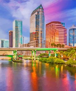 Tampa Florida Paint by numbers