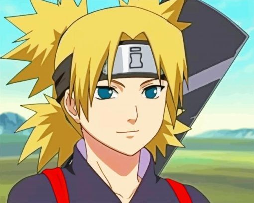 Temari From Naruto paint by numbers