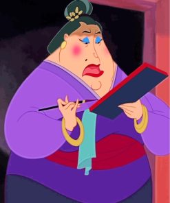 The Matchmaker Mulan Paint by numbers