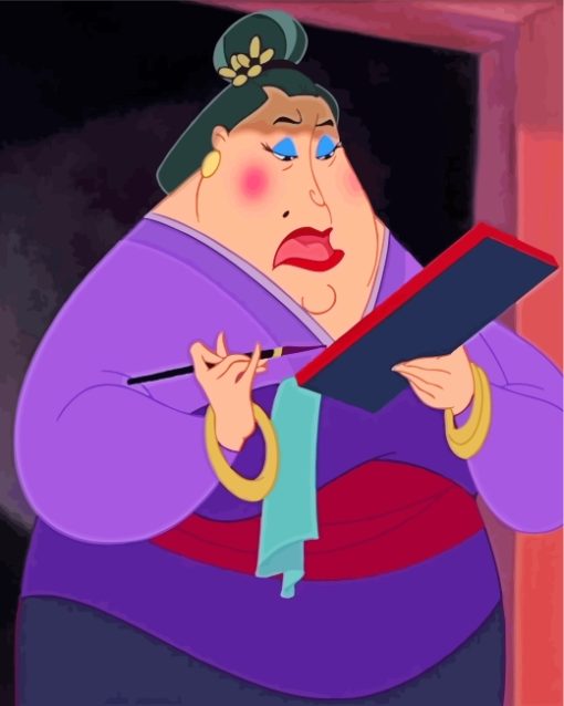 The Matchmaker Mulan Paint by numbers