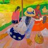 The Siesta By Gauguin paint by numbers