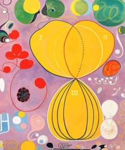 The Ten Largest By Hilma Af Klint paint by numbers