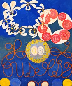 The Ten Largest By Hilma Af Klint paint by number