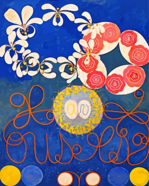 The Ten Largest By Hilma Af Klint paint by number