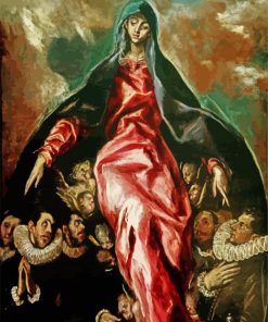 The Virgin Of Charity EL Greco paint by numbers