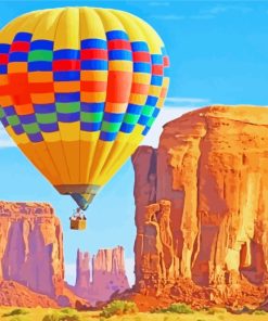 Turkey Cappadocia Balloons paint by numbers