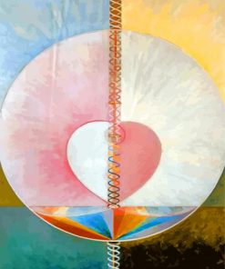 What A Human Being Is By Hilma Af Klint paint by numbers