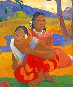 When Will You Marry By Gauguin paint by numbers