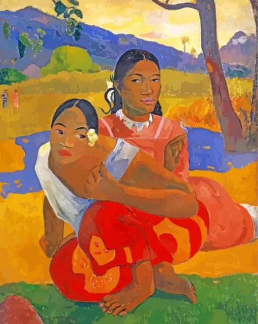 When Will You Marry By Gauguin paint by numbers