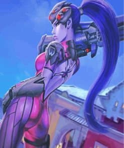 Widomaker Overwatch Game paint by numbers