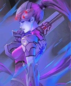 Widomaker Overwatch Game paint by number