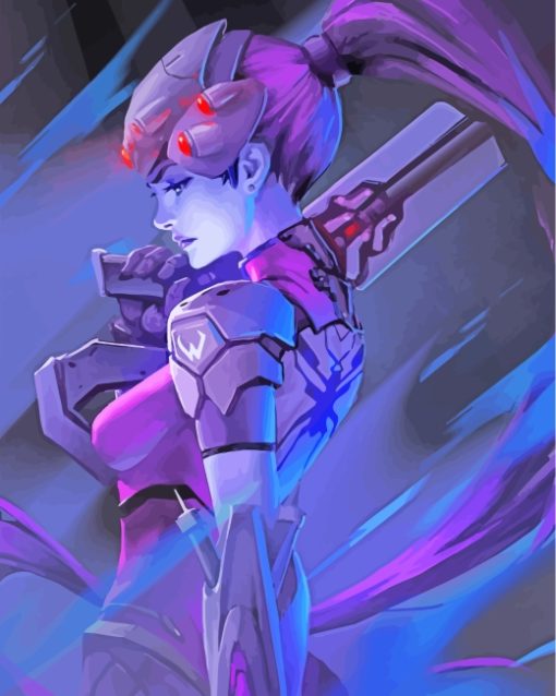 Widomaker Overwatch Game paint by number